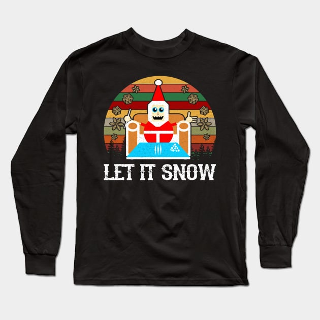 Let it snow Long Sleeve T-Shirt by AdelaidaKang